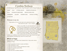 Tablet Screenshot of cynthianeilson.com